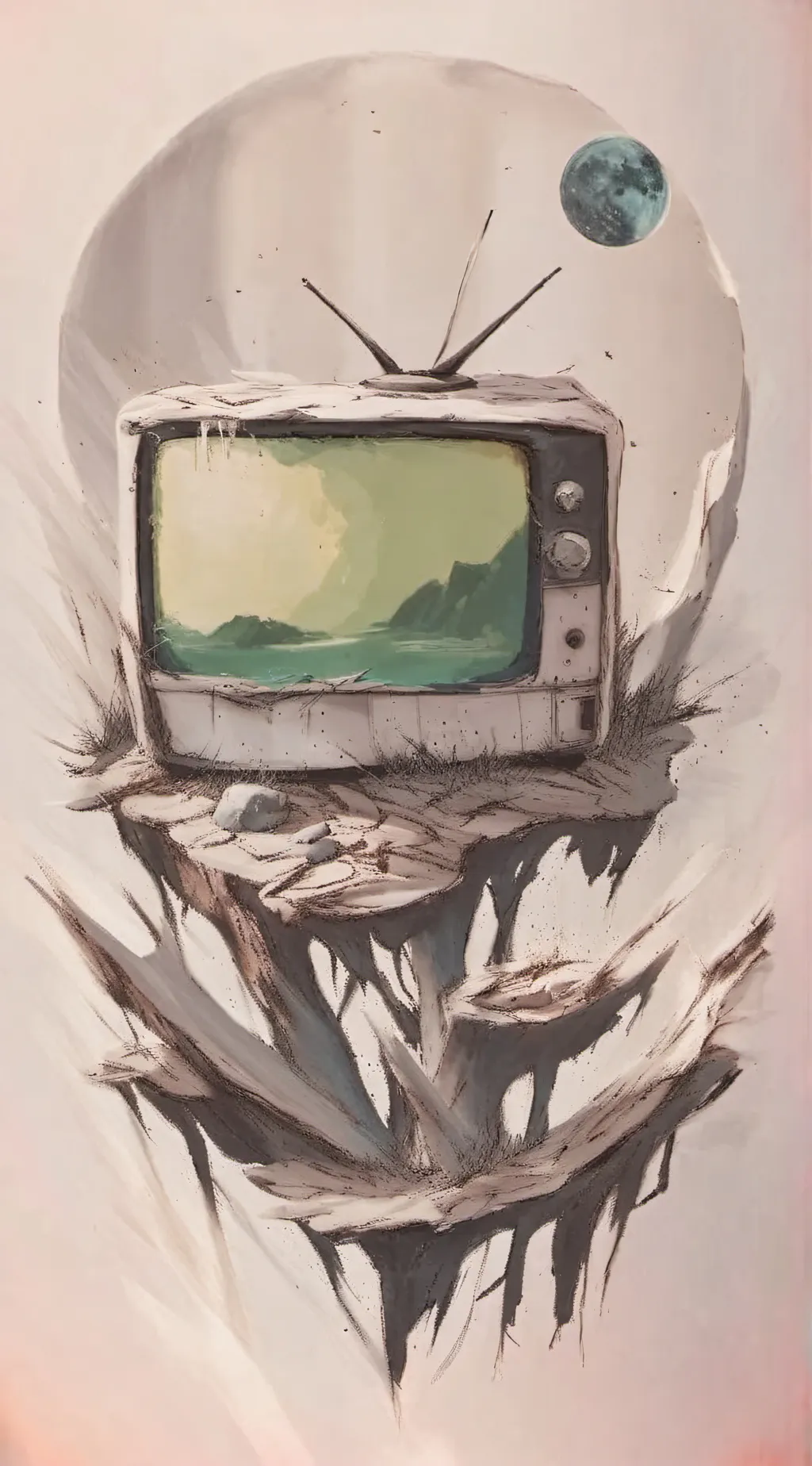 ai character: Vee X Astro Ship! background