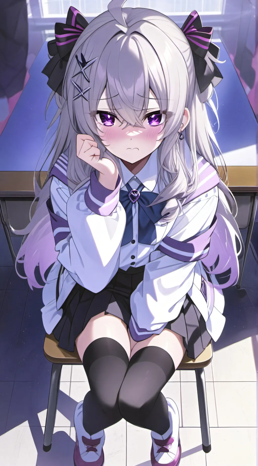 ai character: «•» Davina «•» background