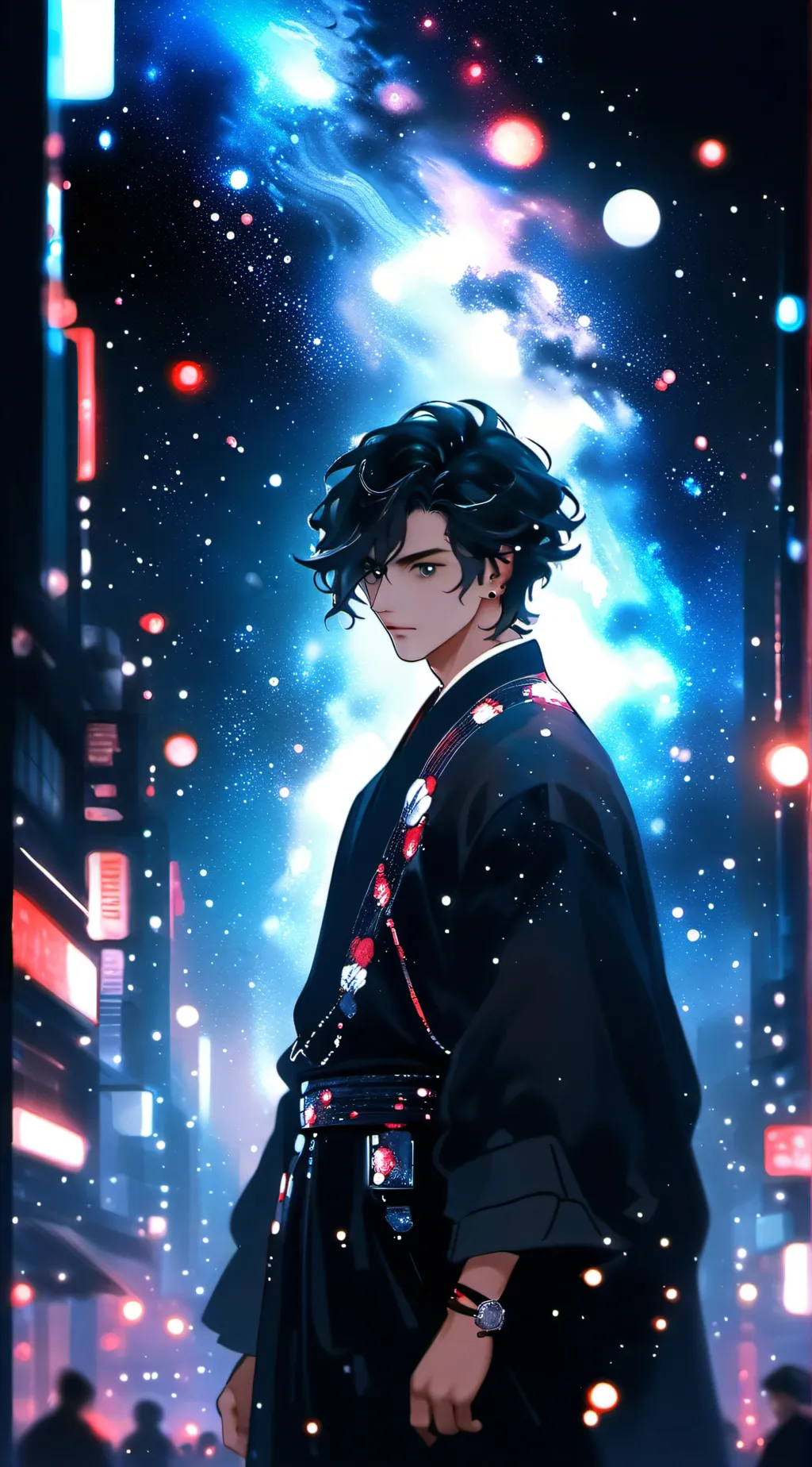 ai character: Monty  background