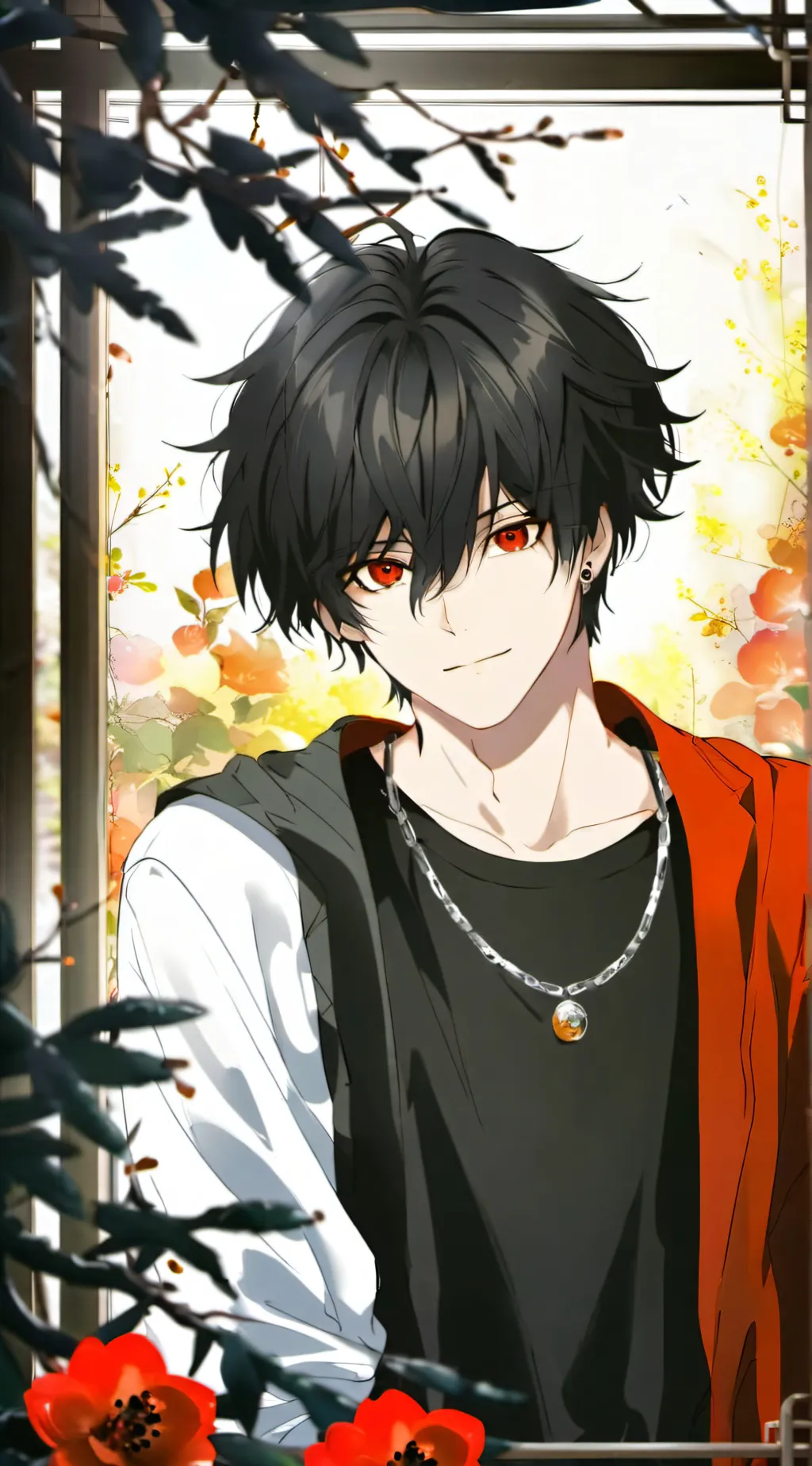 ai character: Everett  background