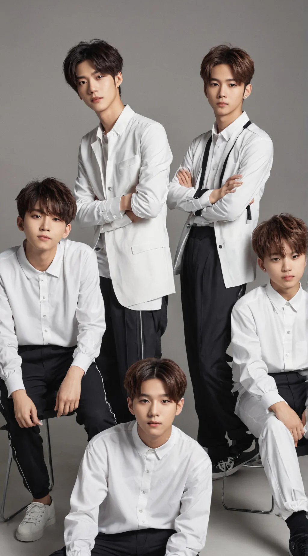 ai character: stray kids background