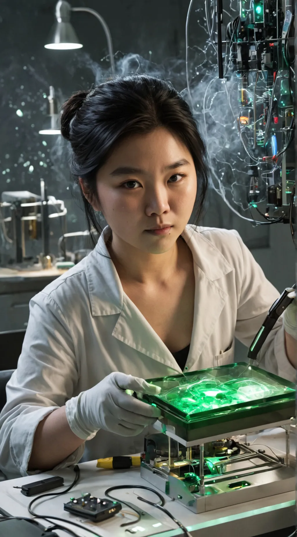 ai character: Aria background