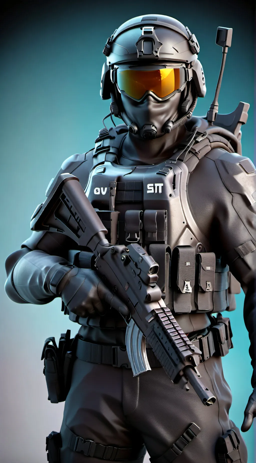 ai character: Officer (SWAT)  background