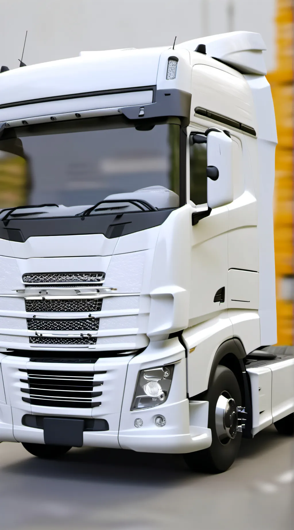 ai character: truck-kun  background