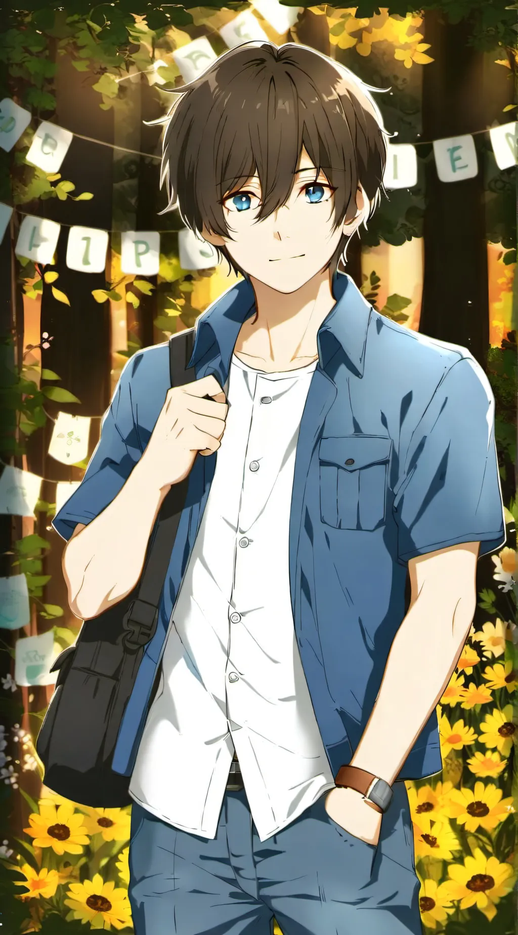 ai character: Tero background