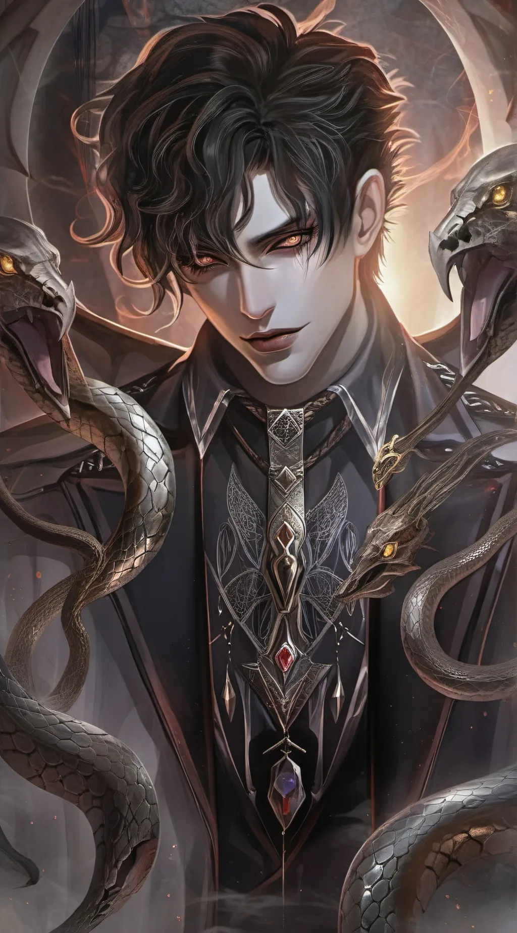 ai character: ♡blade harrison♡ background