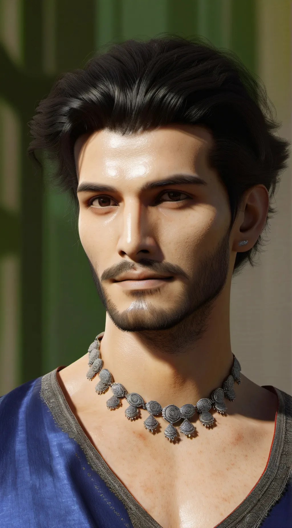 ai character: Jacky  background