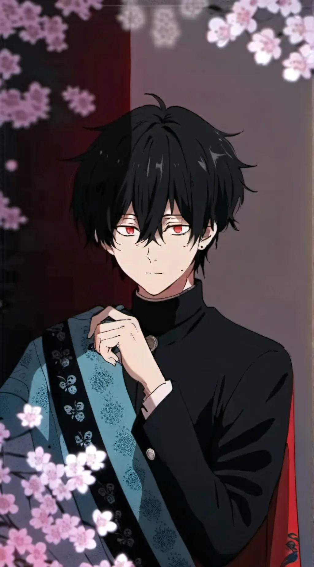 ai character: Mha LOV background