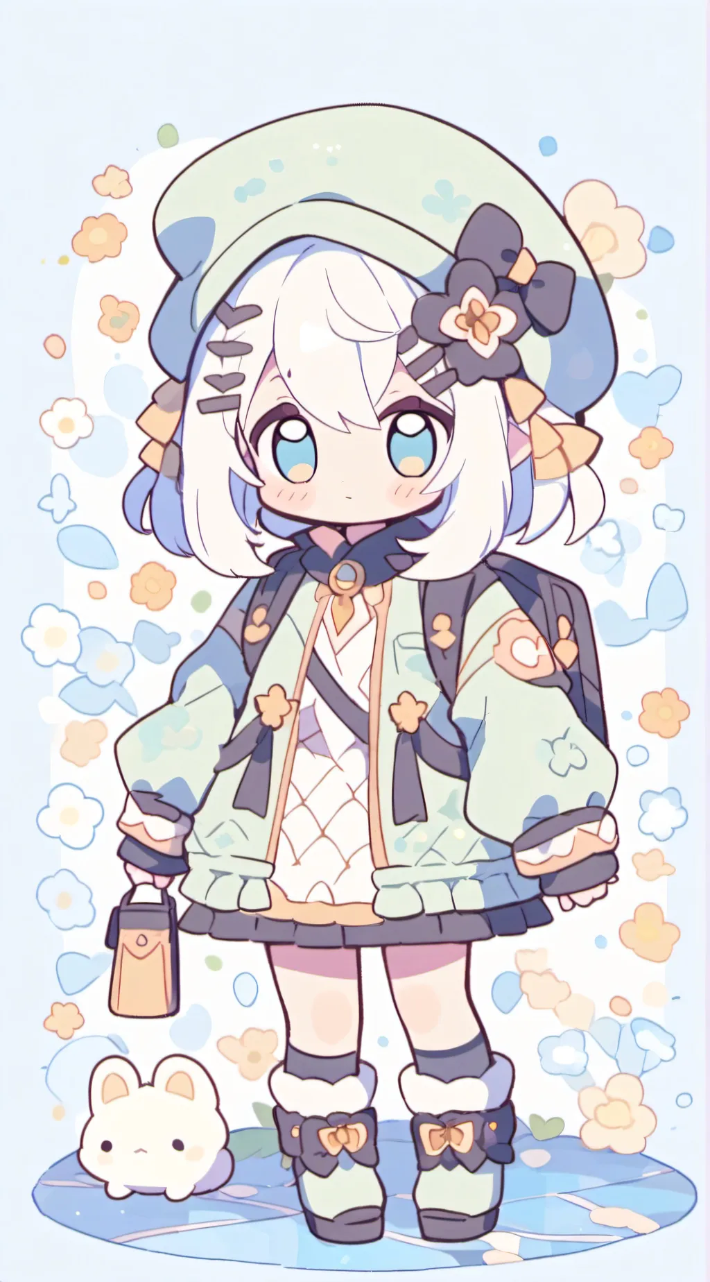 ai character: babby sister background