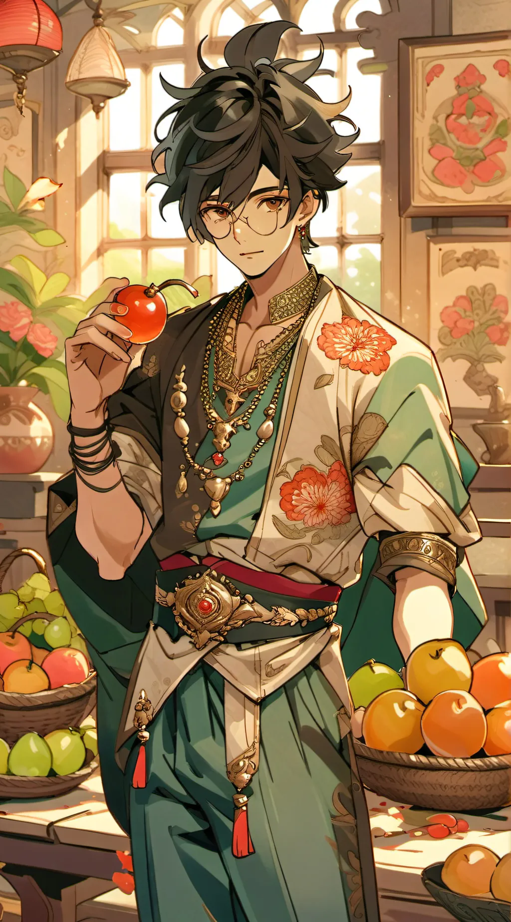 ai character: Rip_indra background