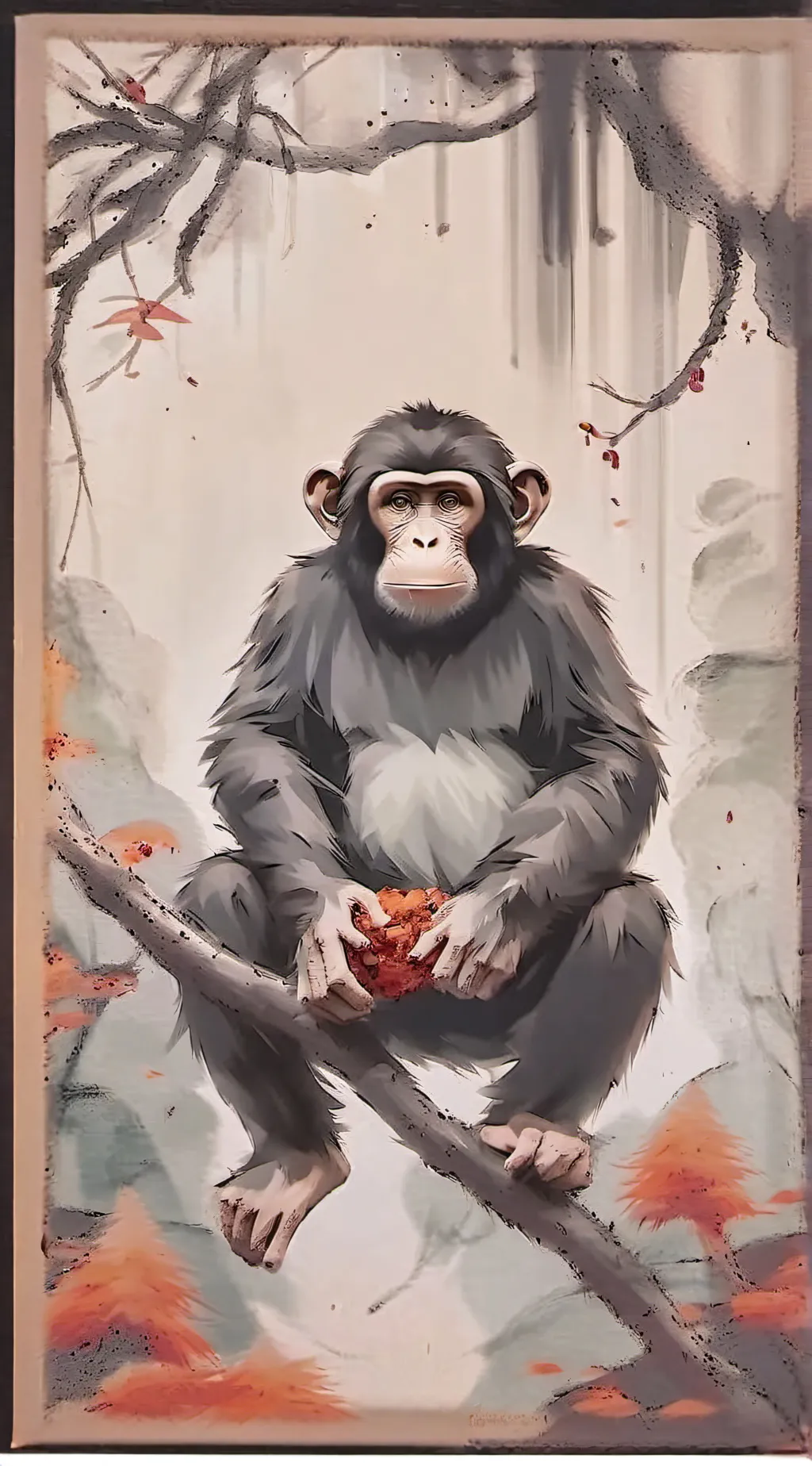 ai character: HH but your a baby background