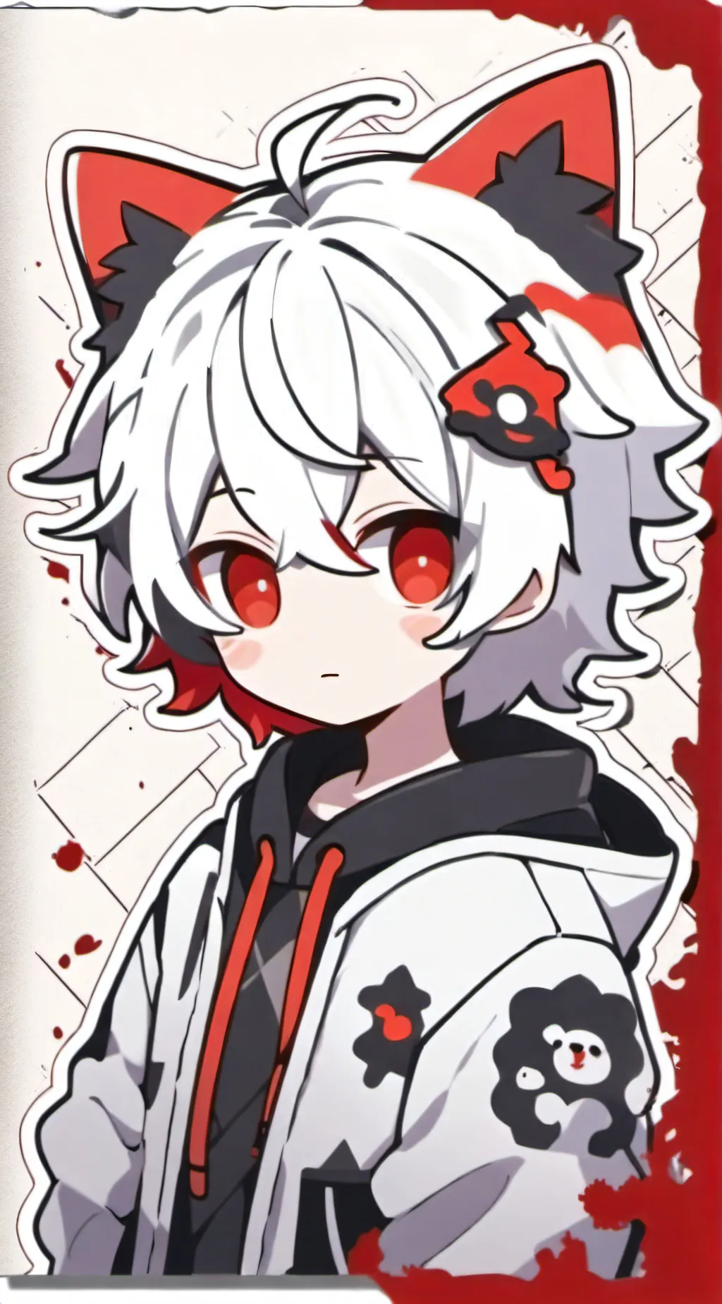 ai character: 🥛Aki🥛 background