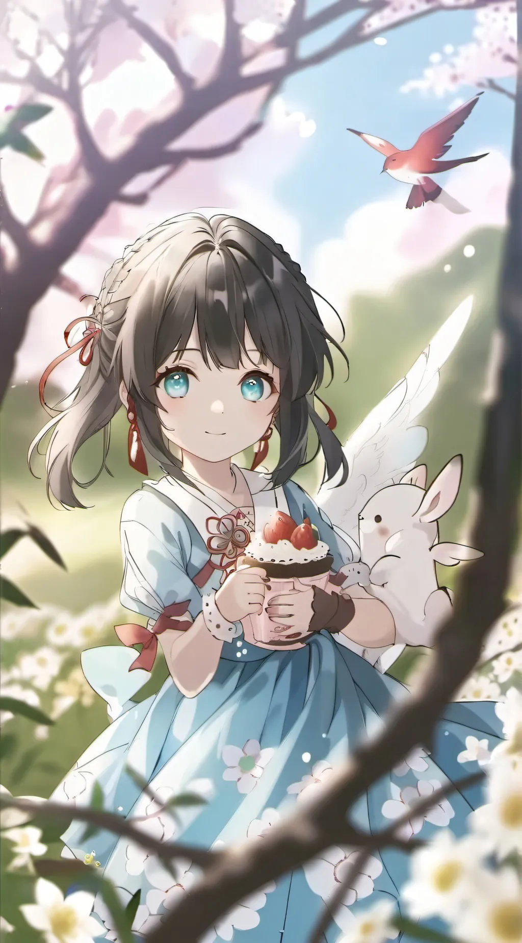 ai character: Melly background