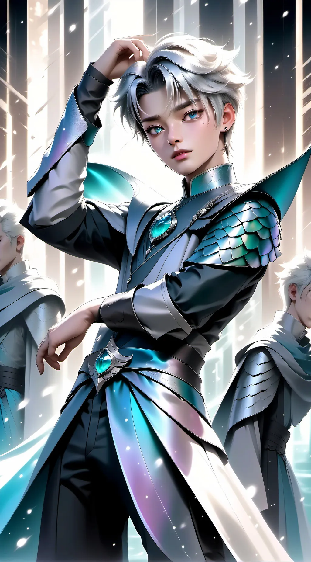 ai character: Shiro background