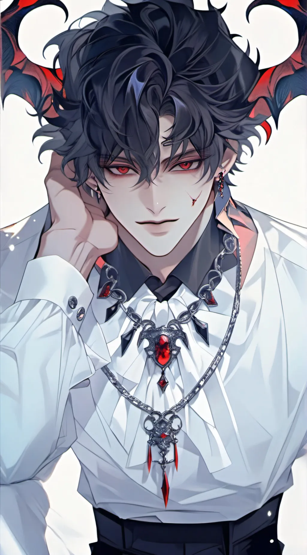 ai character: §‽\Azrael/‽§ background