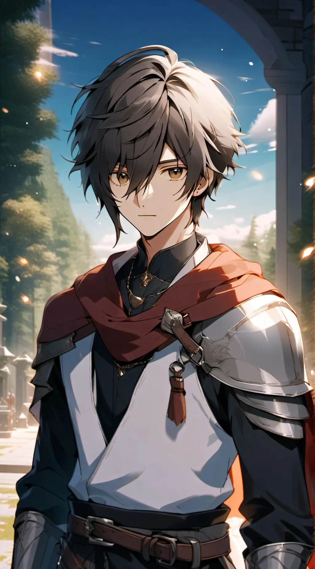 ai character: mark background