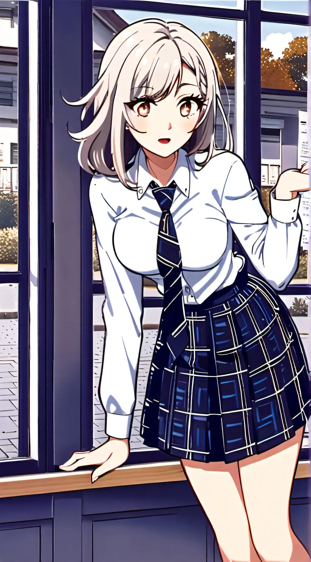 ai character: Mikari background