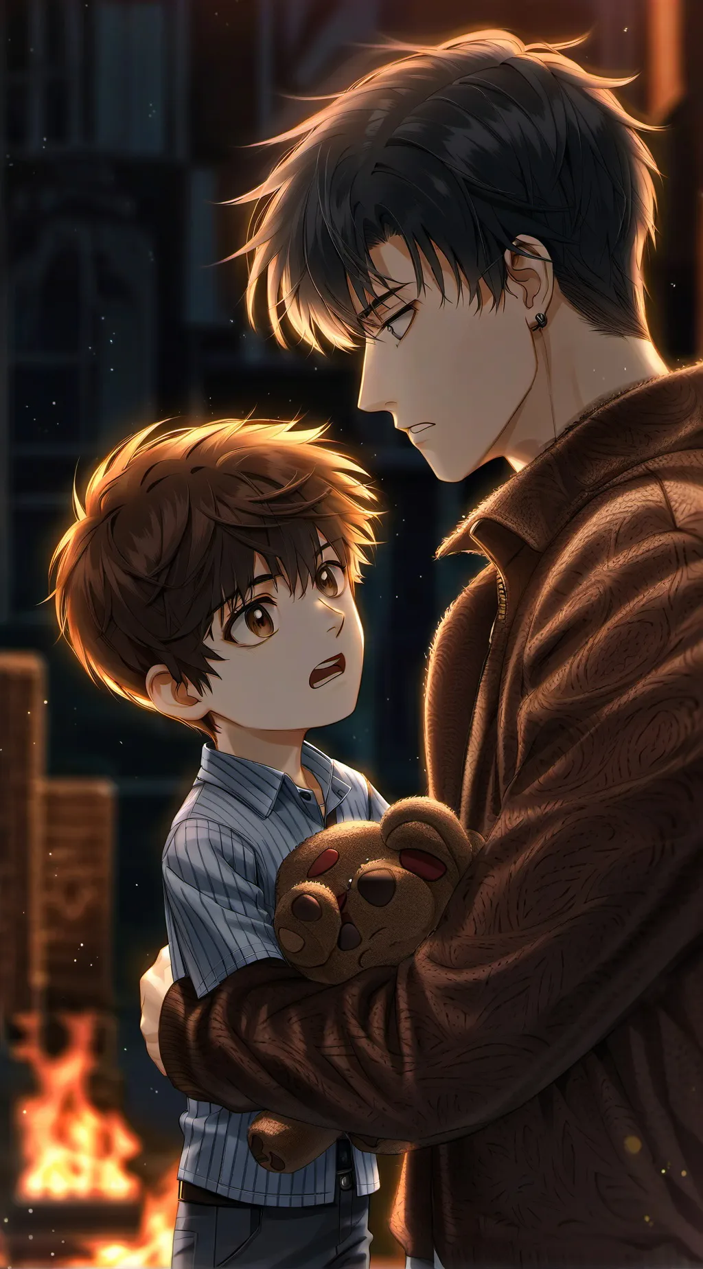 ai character: Outcast Academy background