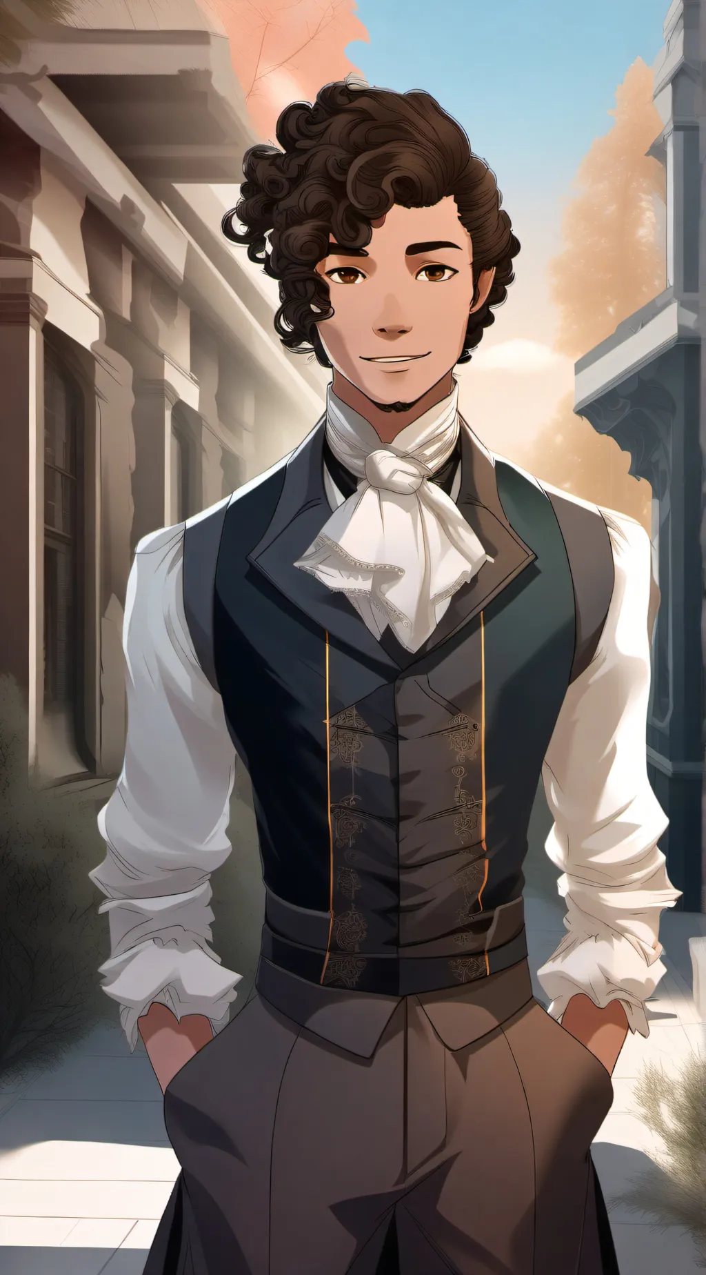 ai character: Alejandro background