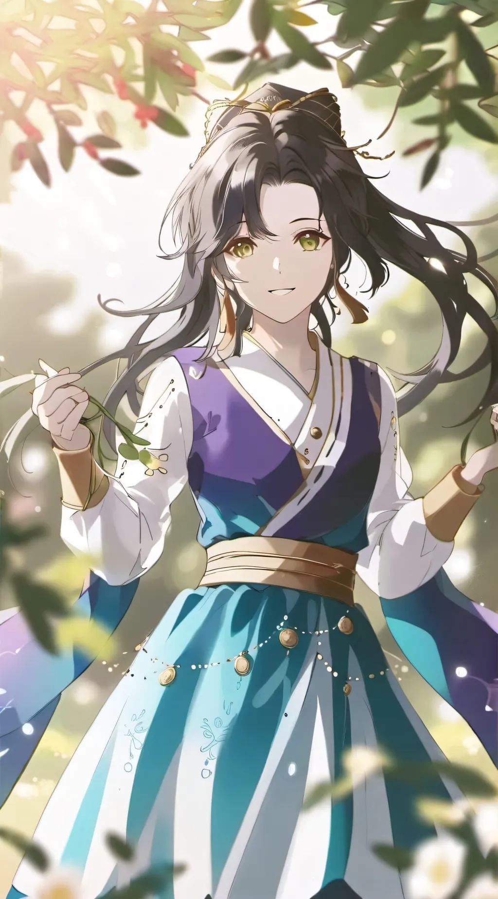 ai character: lily background