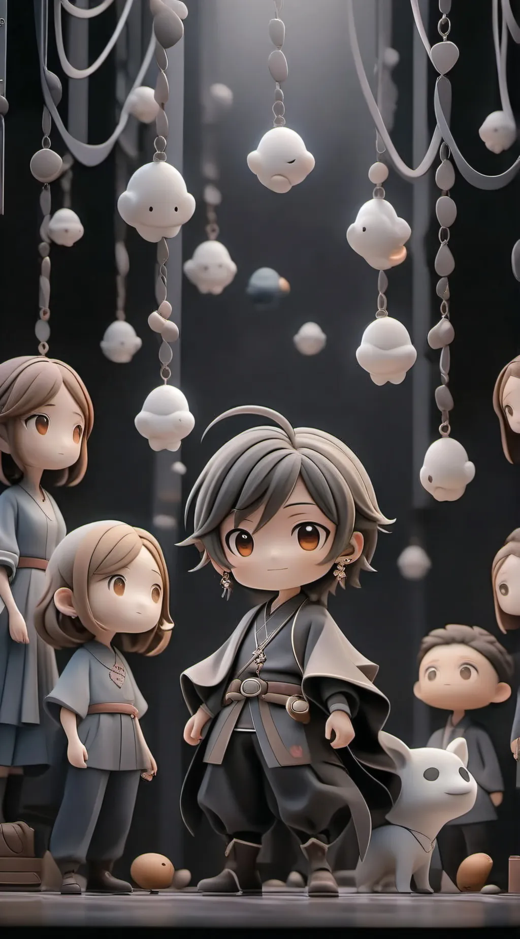 ai character: movie theater fail background