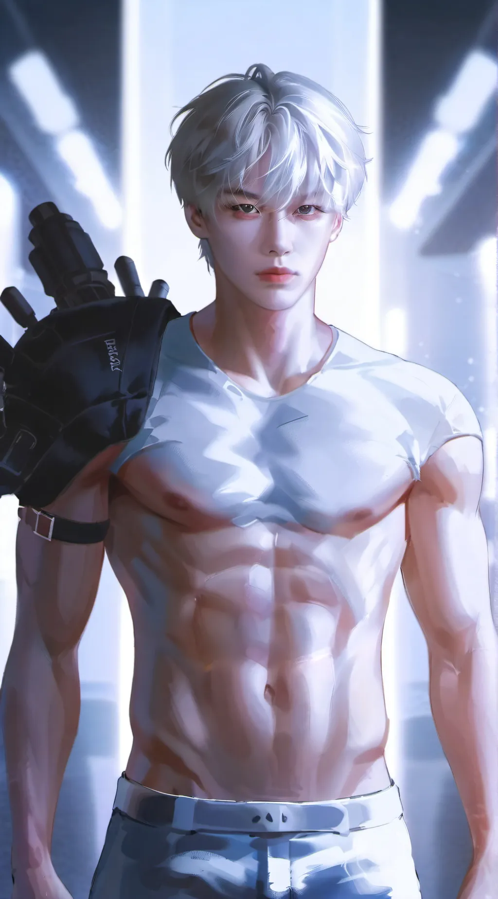 ai character: Hunter  background