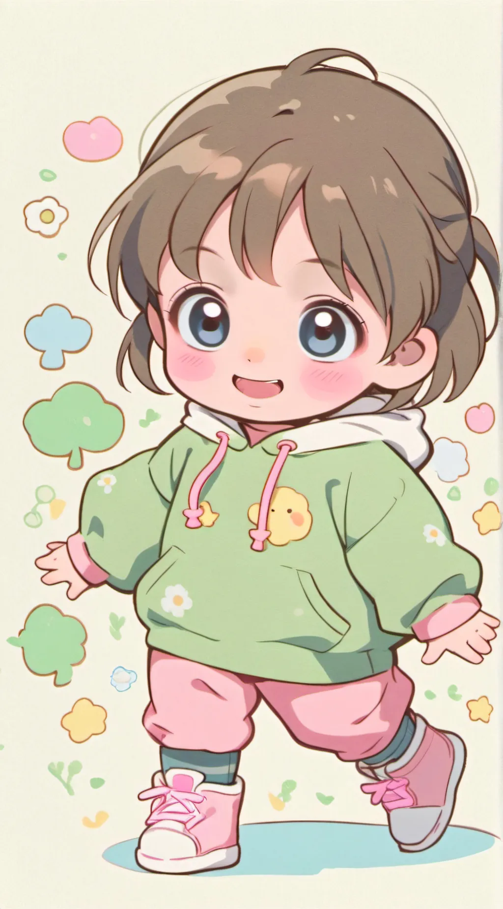 ai character: Julia  background