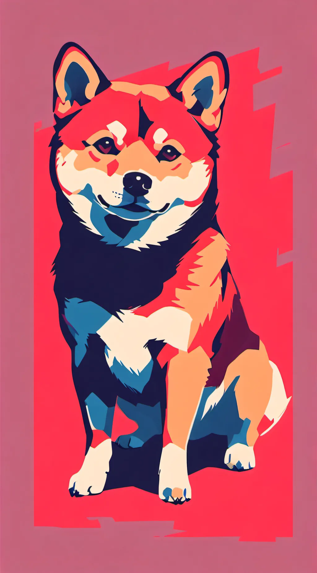 ai character: Shiba Inu US background