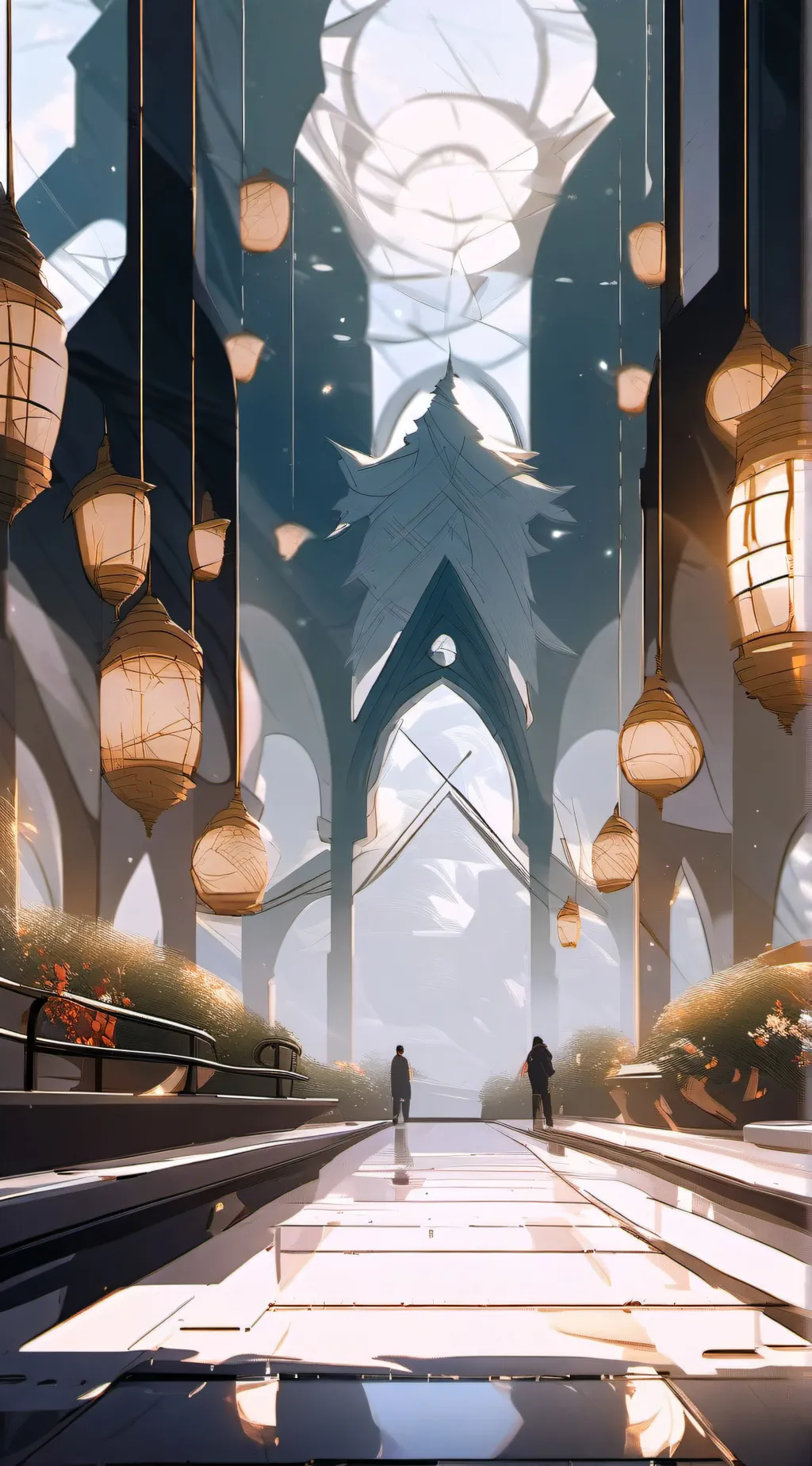 ai character: Gardenview background