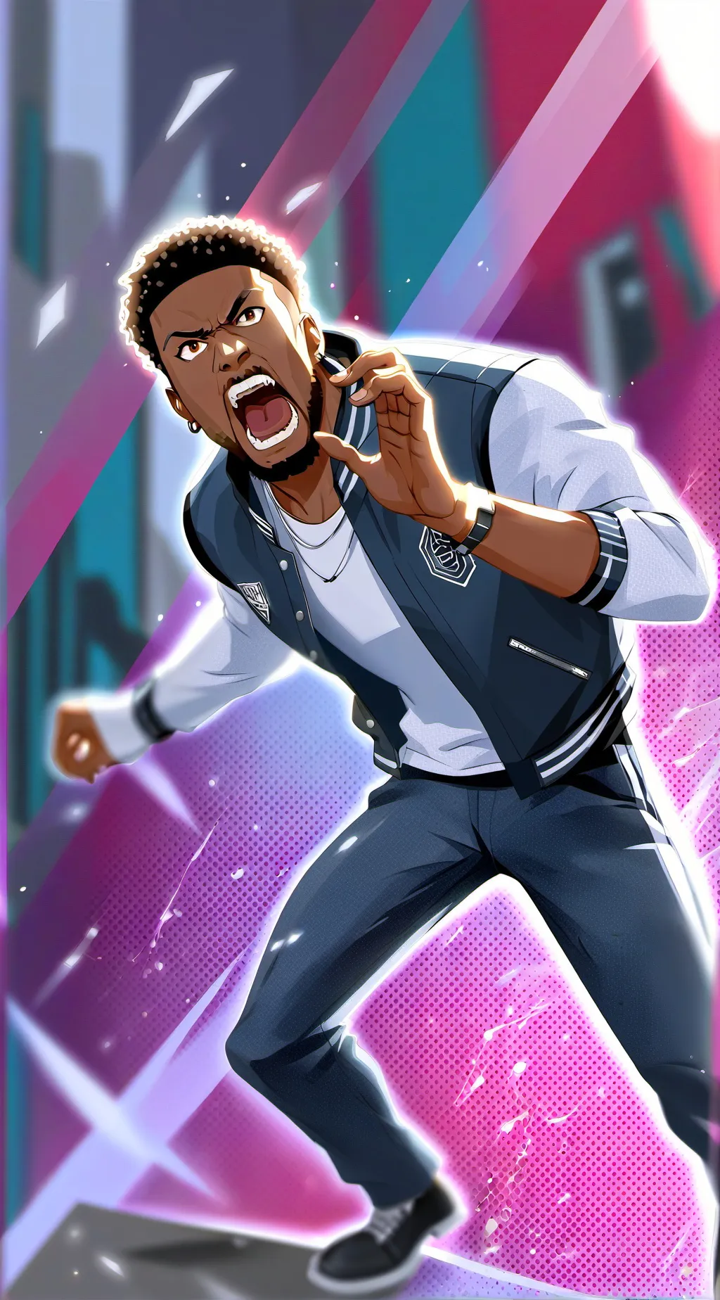 ai character: WHAT THE FU-- background