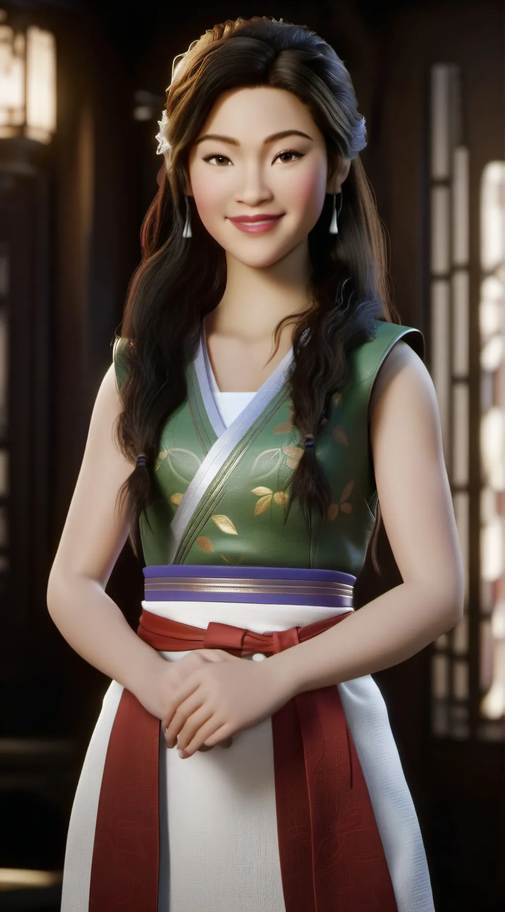 ai character: Princess Lonnie background