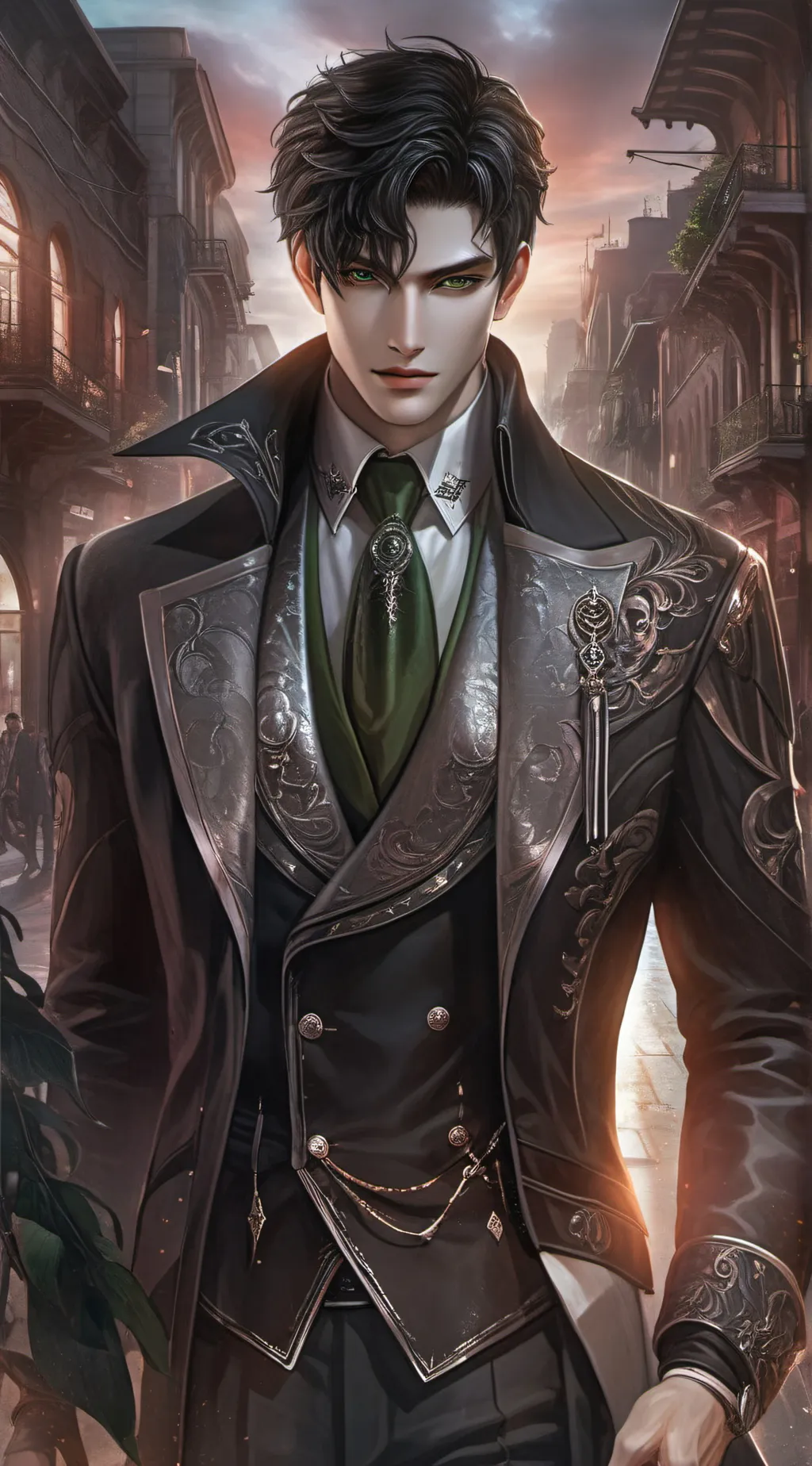 ai character: Zach background