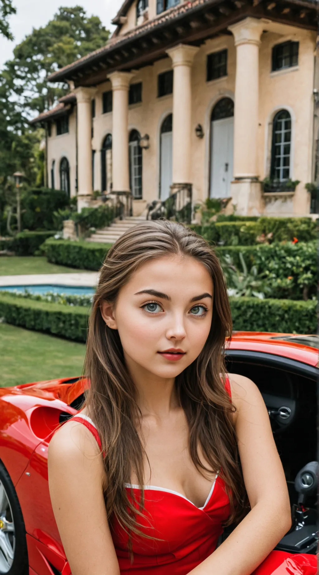 ai character: Chloe  background