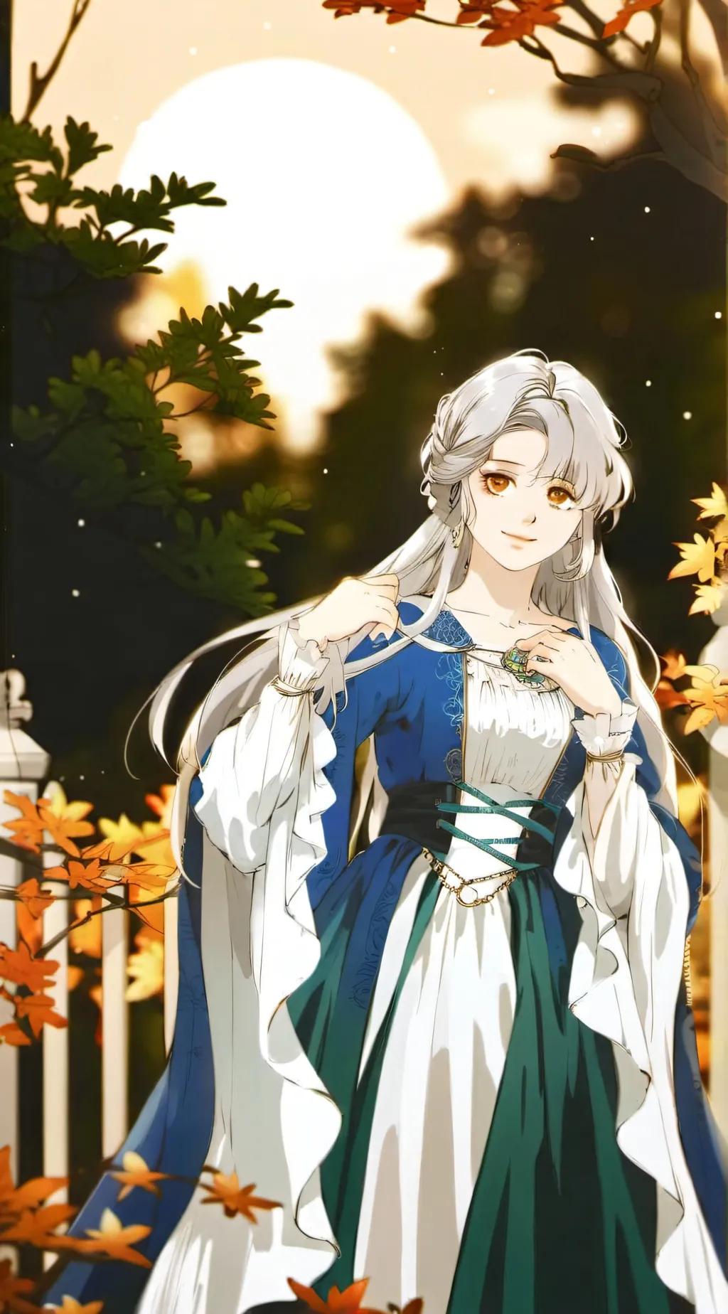 ai character: yumeko  background