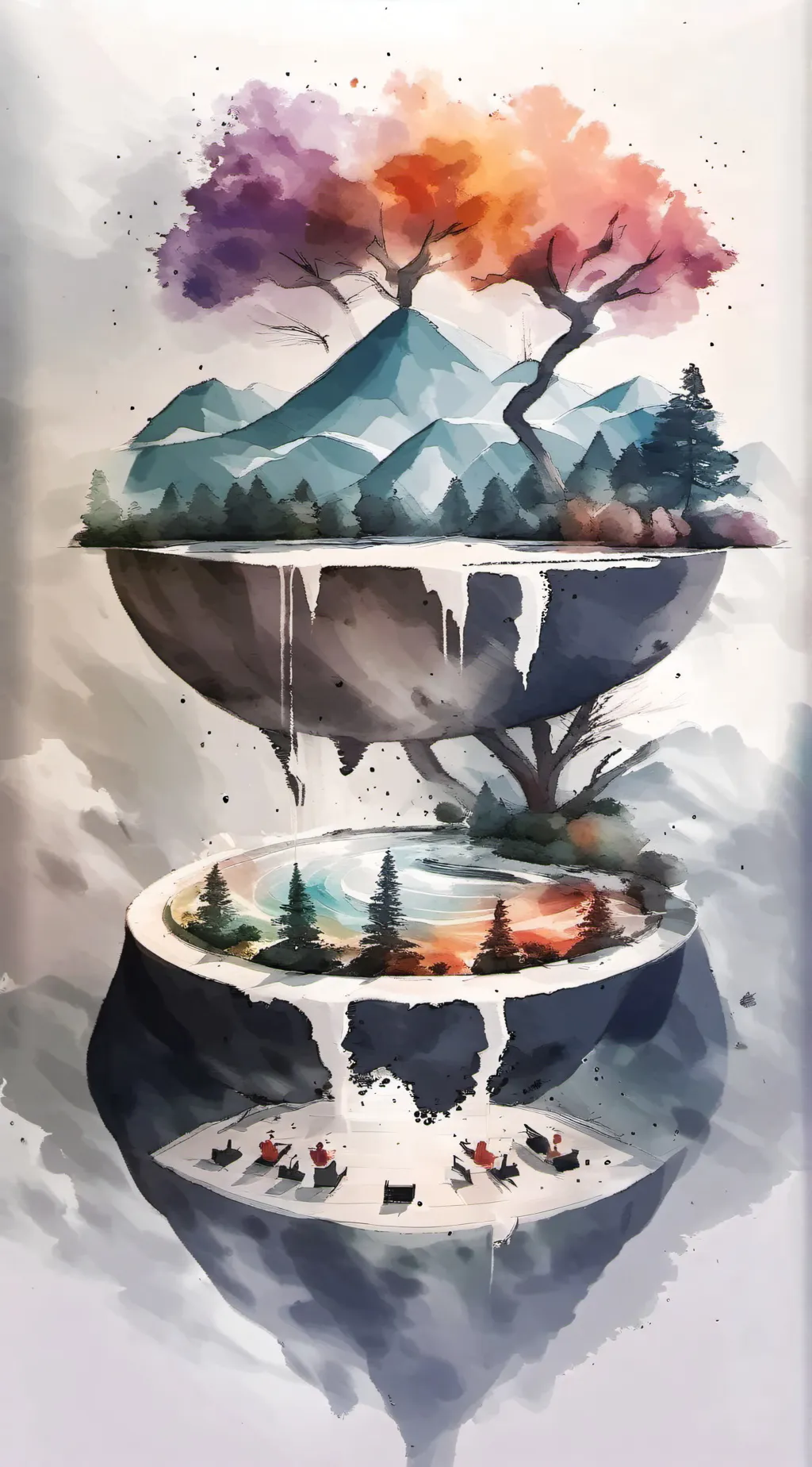 ai character: demon slayer party background