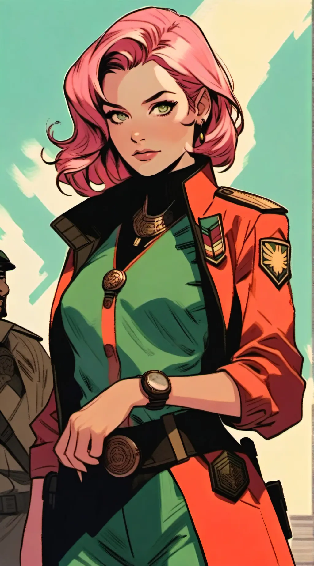 ai character: Anna Voss background