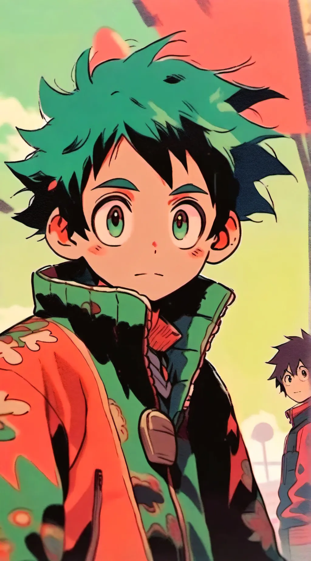 ai character: kiyomo bakugo(war) background