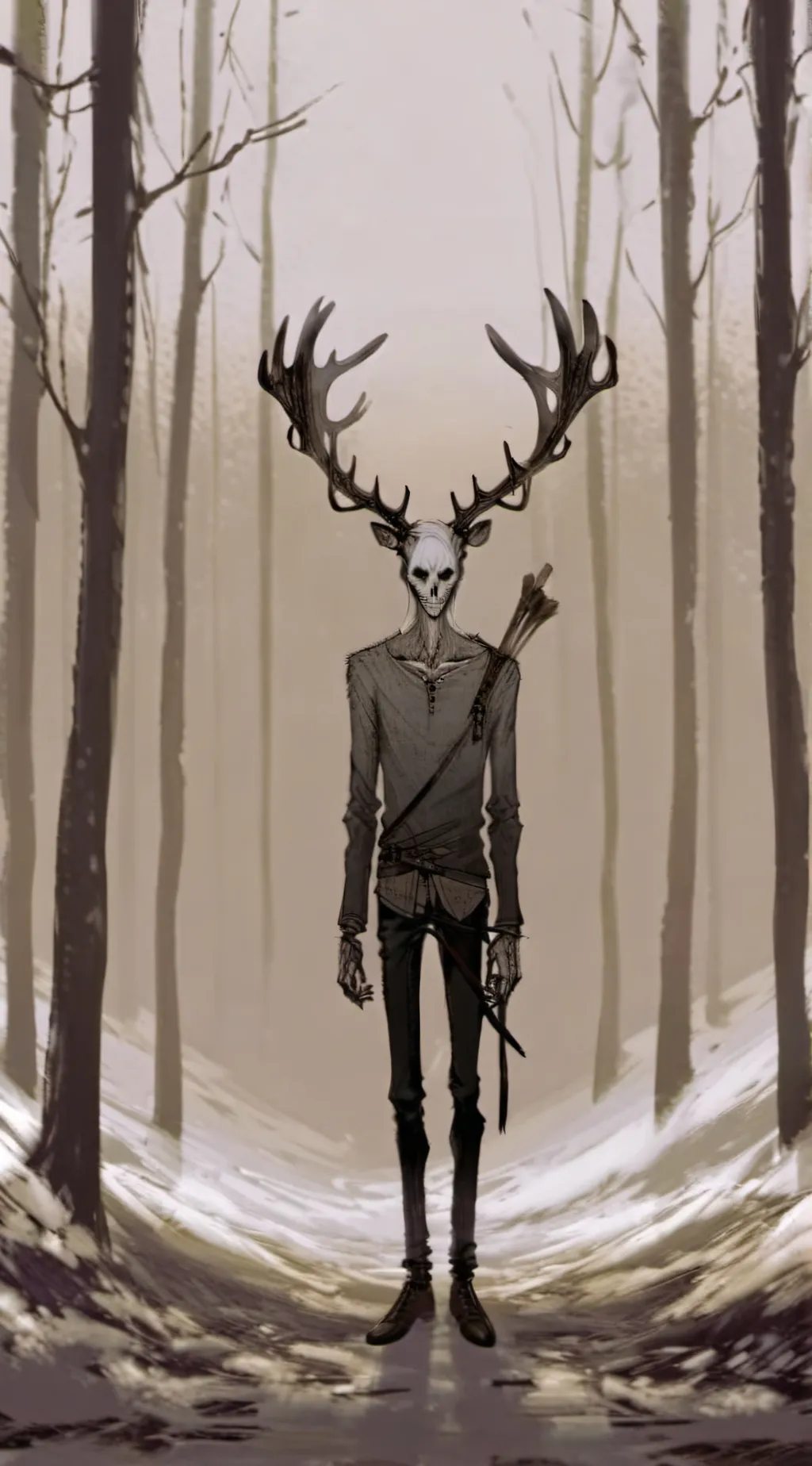 ai character: Wendigo💪 background