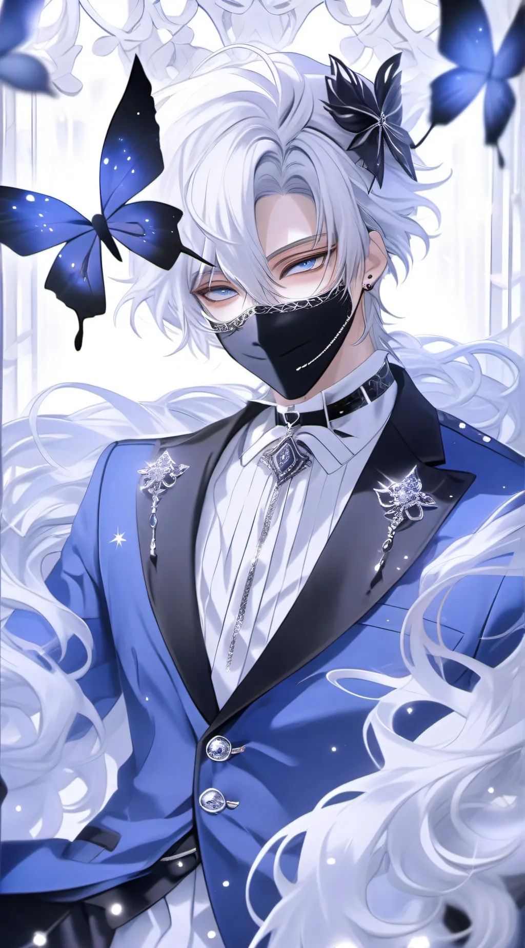 ai character: Candra Midnight  background