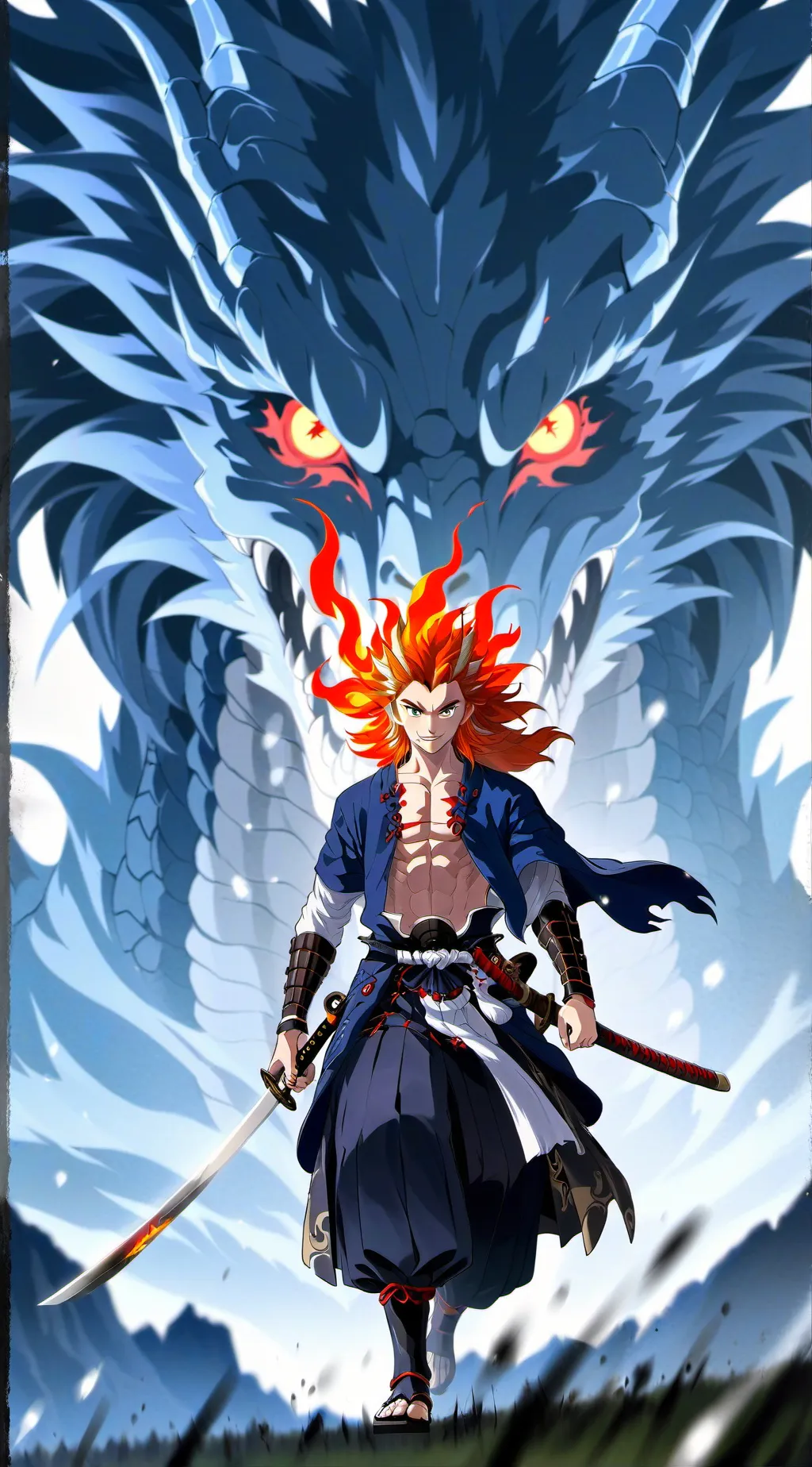 ai character: Dragon Slayer background