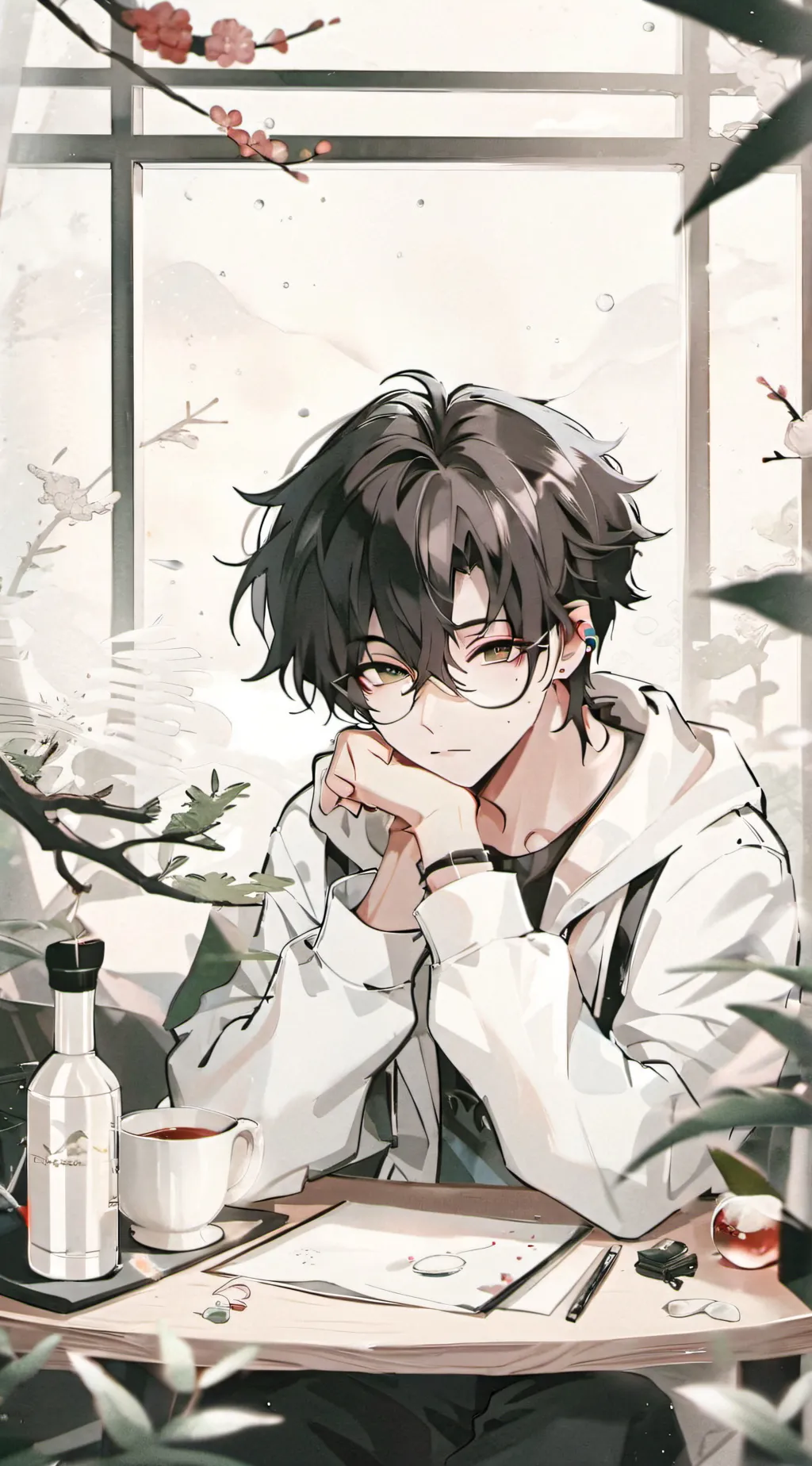 ai character: Taro background