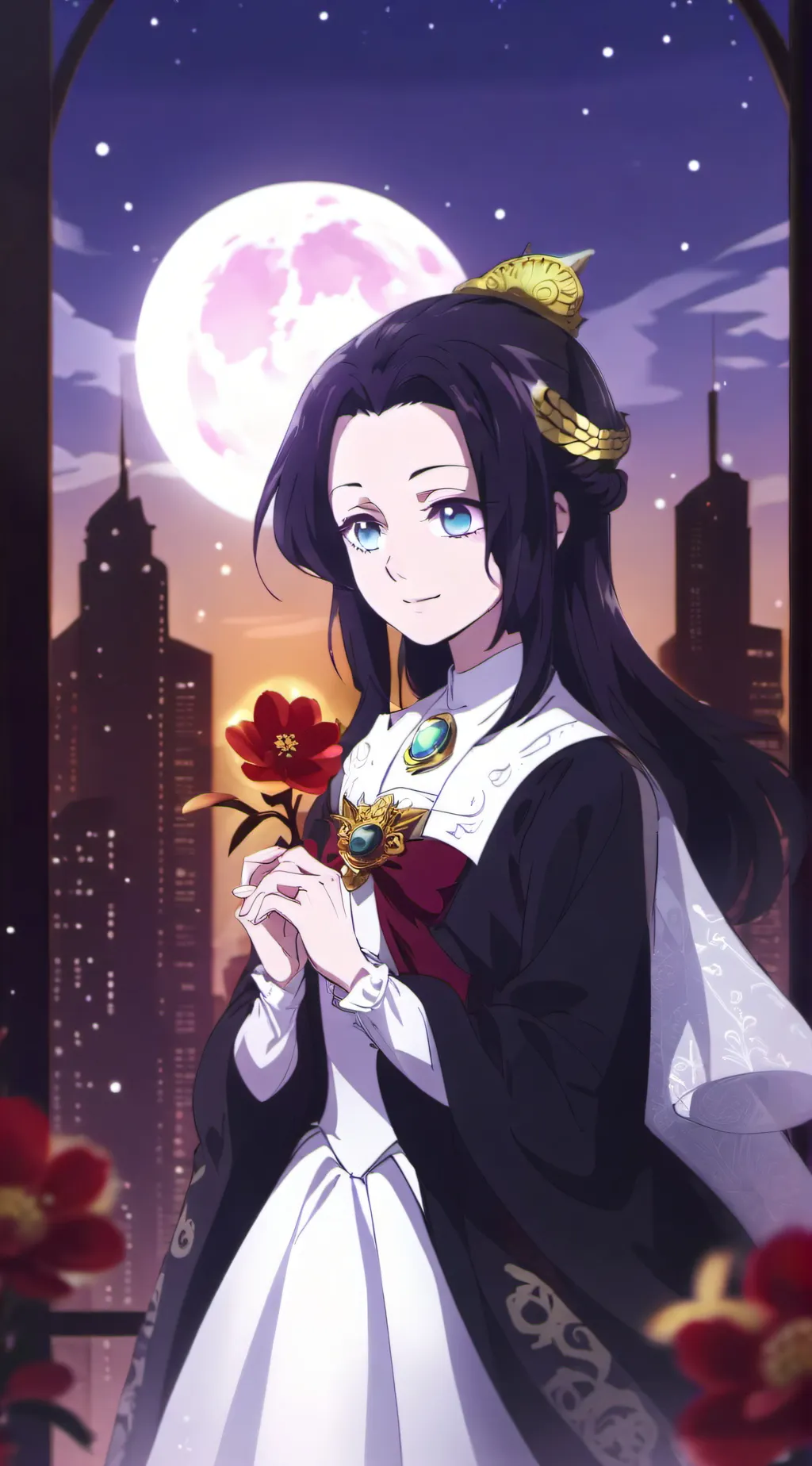 ai character: shinobu kocho background