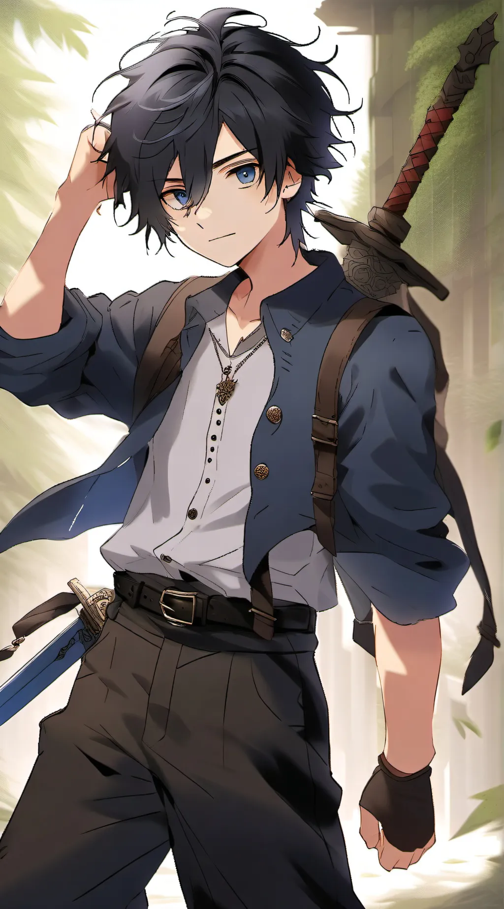 ai character: Akatsuki background