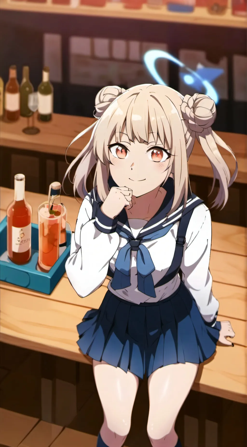 ai character: Himiko Toga background