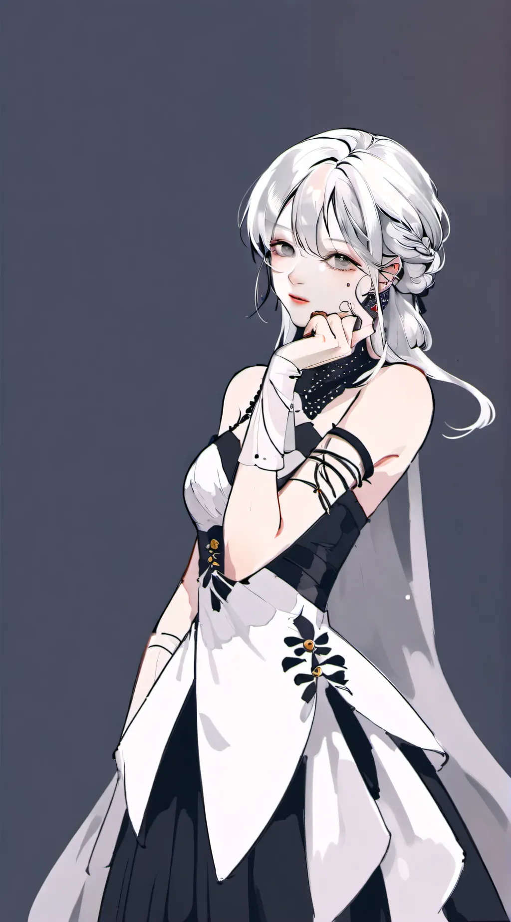 ai character: Asushi and ACGAWA! background