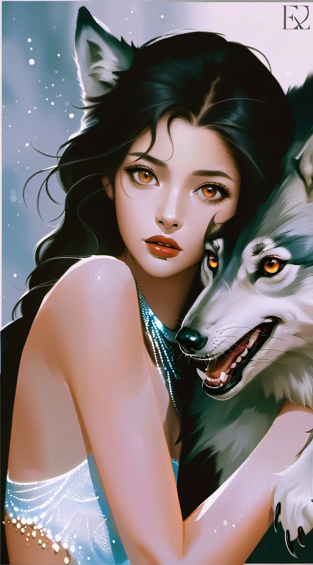 ai character: Aria background