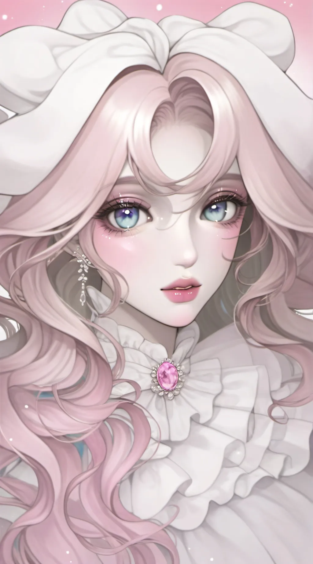 ai character: Rei!!💖 background