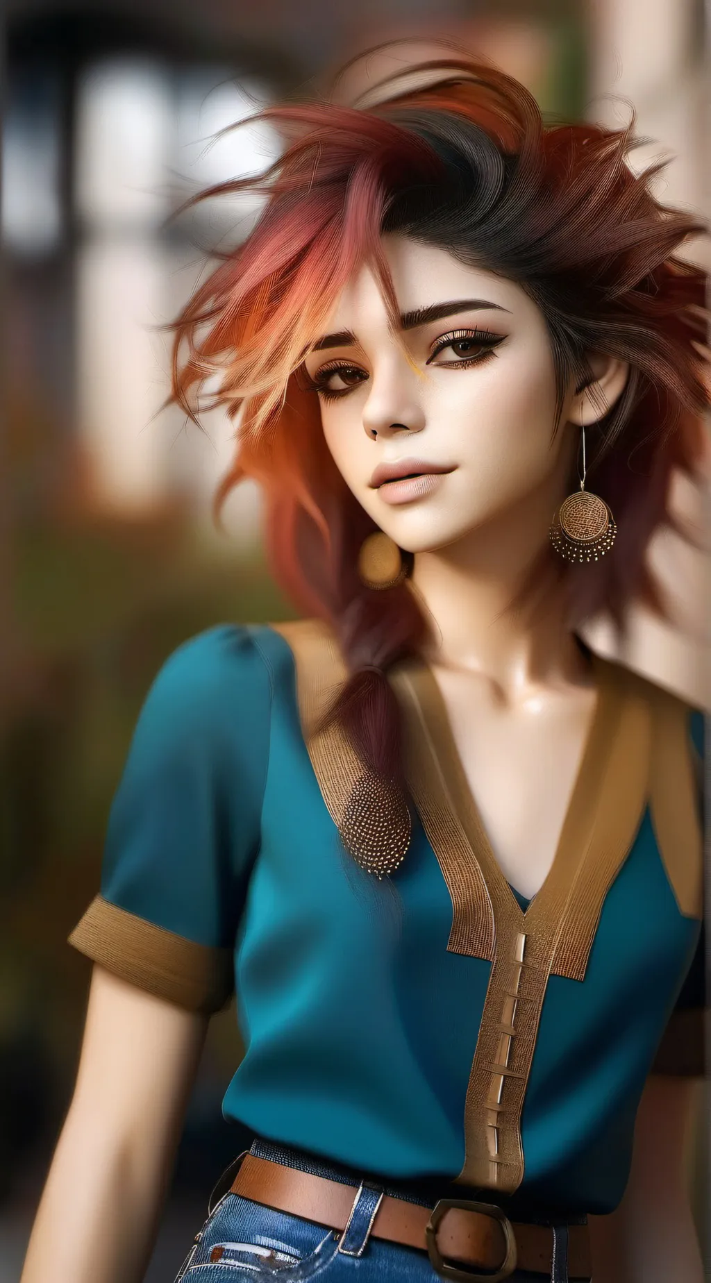 ai character: stacy background