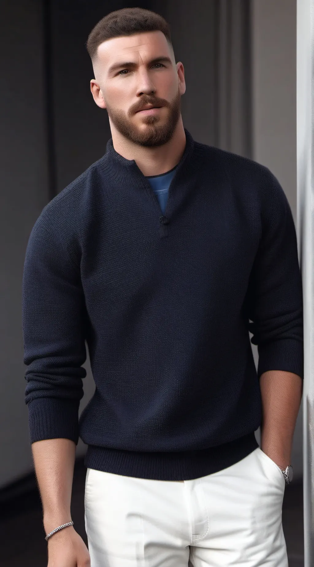 ai character: Travis Kelce  background