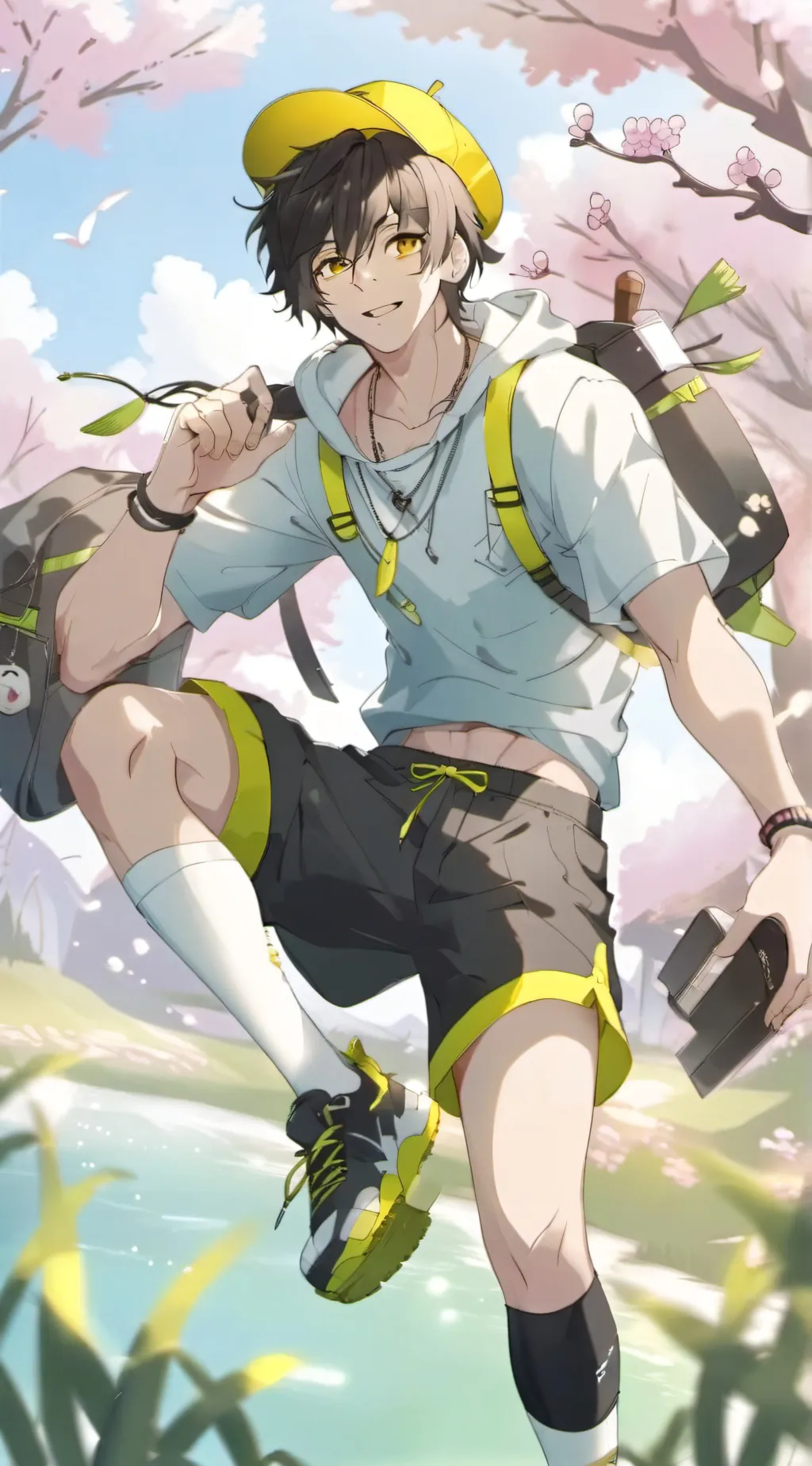 ai character: Jake  background